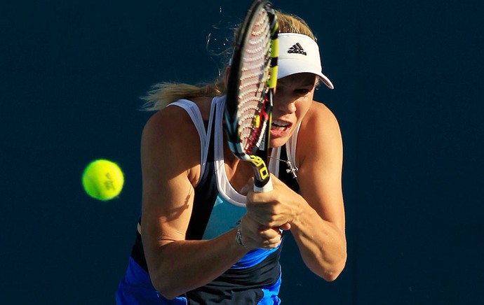 tênis Caroline Wozniacki WTA de Sydney (Foto: Agência AP)