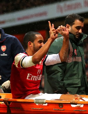 Theo Walcott Arsenal provocação (Foto: Getty Images)