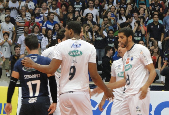 rio de janeiro x cruzeiro volei superliga masculina (Foto: Helena Rebello)