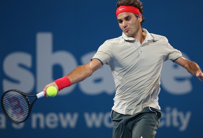 roger federer  Brisbane tenis (Foto: Getty Images)