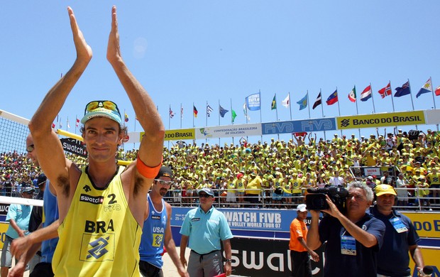 vôlei de praia 2007 Emanuel (Foto: Divulgação/FIVB)