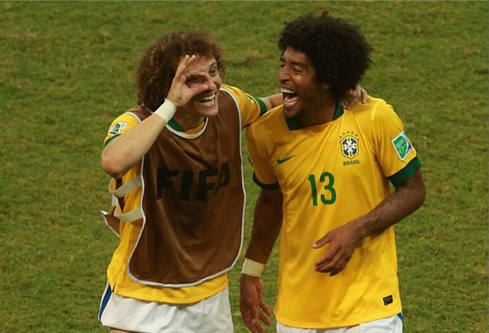 Instagram david luiz parabeniza Dante por seu aniversário (Foto: Reprodução / Instagram)