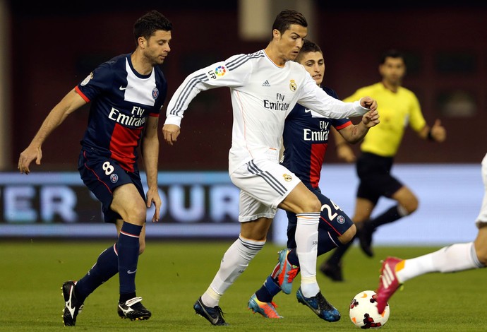 Cristiano Ronaldo, Real Madrid x PSG (Foto: Reuters)