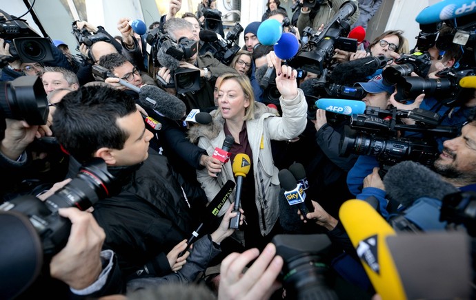 Sabine Khem, assessora de Michael Schumacher (Foto: Agência AFP)