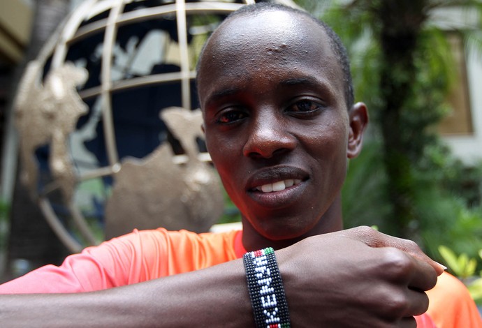 são silvestre  Edwin Kipsang queniano (Foto: Epitácio Pessoa/Agência Estado)