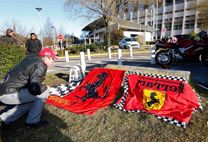 Michael Schumacher hospital ferrari (Foto: Reuters)