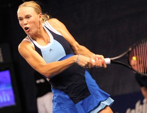 Tênis Wozniacki (Foto: Agência AP)