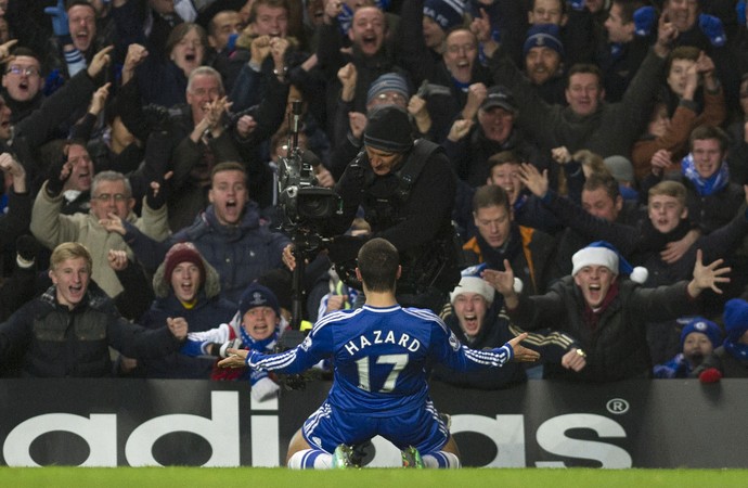 Hazard chelsea gol liverpool (Foto: Agência Getty Images)