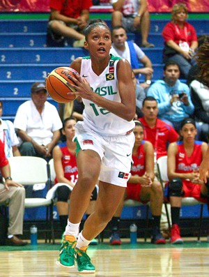 BAsquete copa américa Damiris Brasil e Porto Rico (Foto: Samuel Velez / FIba Americas)