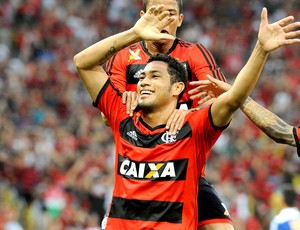 Hernane gol jogo Flamengo e Cruzeiro (Foto: Alexandre Vidal / Fla Imagem)