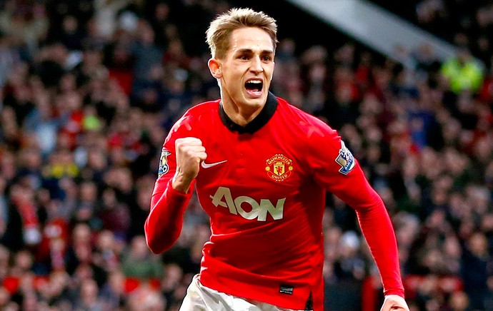 Adnan Januzaj comemora gol do manchester united contra o west ham (Foto: Reuters)