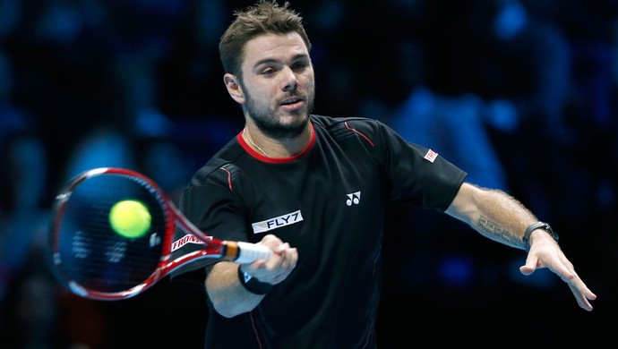 tênis Stanislas Wawrinka atp finals (Foto: Agência AP)