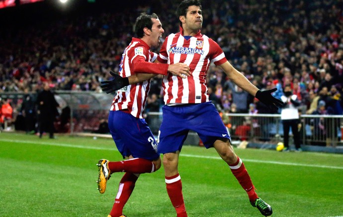 diego costa atletico madri x levante (Foto: Reuters)