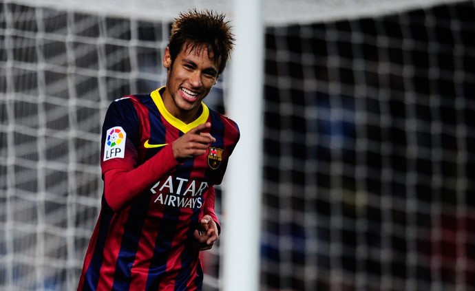 Neymar gol Barcelona (Foto: AP)