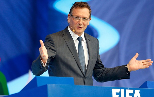 Jerome Valcke sorteio Copa do Mundo (Foto: Reuters)