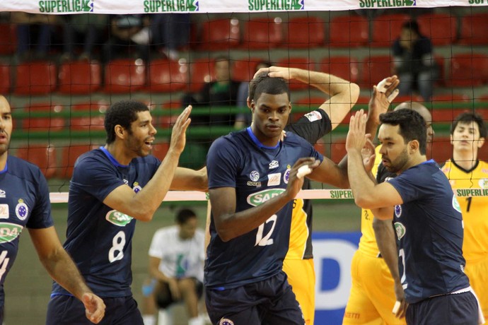 vôlei cruzeiro superliga masculina (Foto: Alexandre Arruda / CBV)