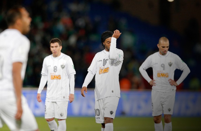 ronaldinho, Atlético-MG x Raja Casablanca (Foto: AP)