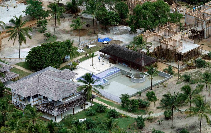 Bahia obras vila sede Alemanha Copa 2014 (Foto: Reuters)