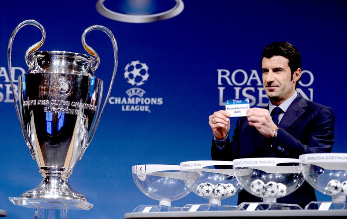 sorteio Liga dos Campeões taça (Foto: AFP)