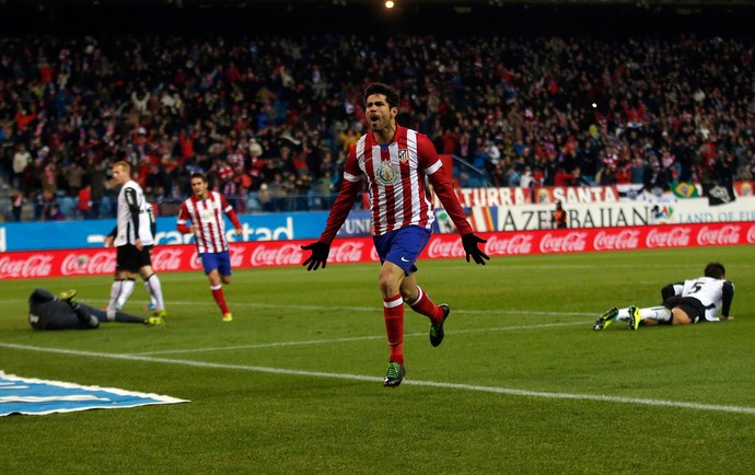 Diego Costa gol Atlético de Madrid (Foto: Reuters)