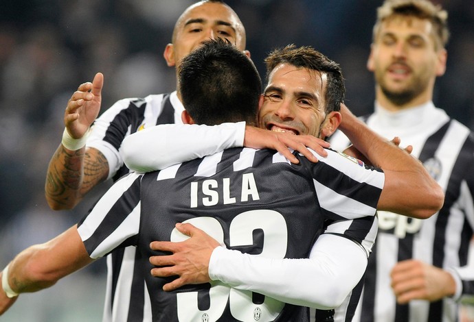 Tevez gol Juventus (Foto: Reuters)