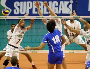 vôlei Wallace Cruzeiro x RJ (Foto: Alexandre Arruda / CBV)