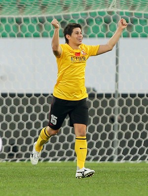 Conca comemora, Guangzhou x Al Ahly (Foto: EFE)