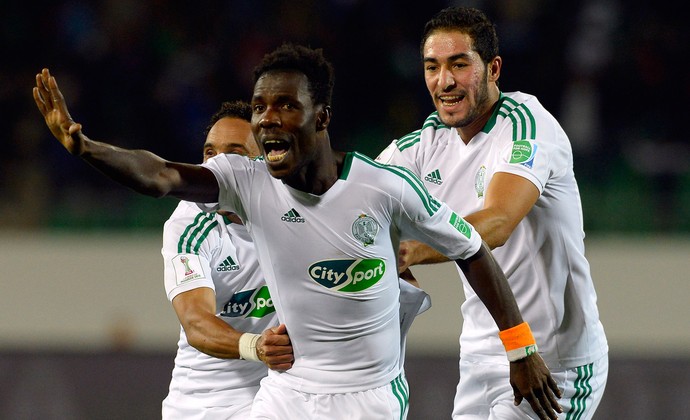 Kouko Guehi gol Raja Casablanca x Monterrey (Foto: AFP)