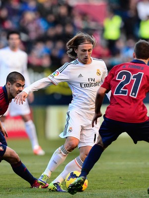 Modric, Osasuna x Real Madrid (Foto: Reuters)