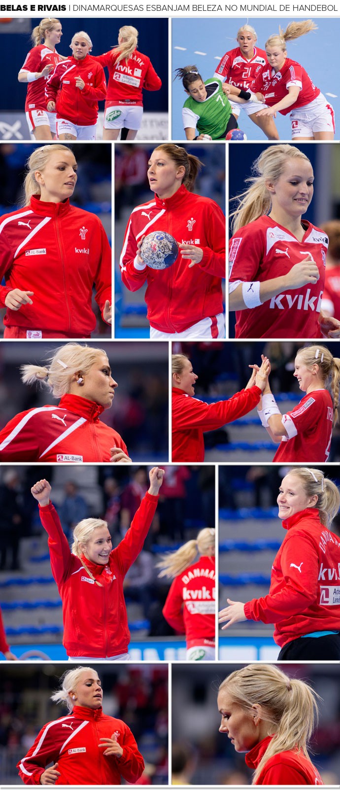 Mosaico Handebol Dinamarquesas (Foto: Cinara Piccolo/Photo&Grafia)