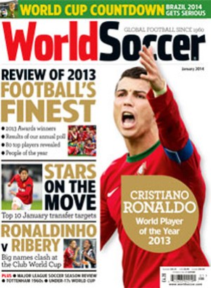 cristiano ronaldo cr7 world soccer capa   (Foto: Reprodução )