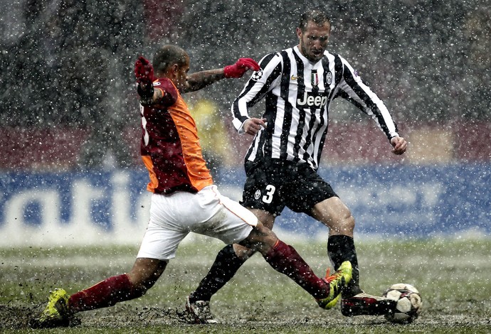 Felipe Melo Galatasaray x Juventus (Foto: EFE)