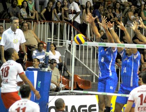 Lucarelli jogo vôlei Rio de Janeiro x Sesi (Foto: Lucas Dantas / Sesi-SP Divulgação)