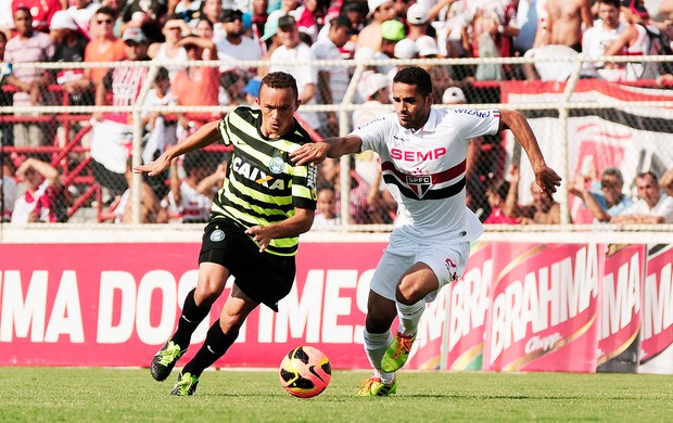 Douglas jogo São Paulo e Coritiba (Foto: Rodrigo Villalba / Futura Press)