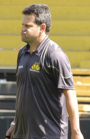 Argel Fucks Criciúma técnico (Foto: João Lucas Cardoso)