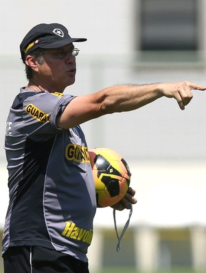 Oswaldo de Oliveira Botafogo treino (Foto: Satiro Sodré / SSPress)