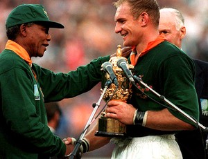 francois pienaar nelson mandela 1995 (Foto: Getty Images)