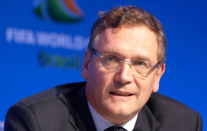  Jerome Valcke coletiva da Fifa sorteio (Foto: Reuters)