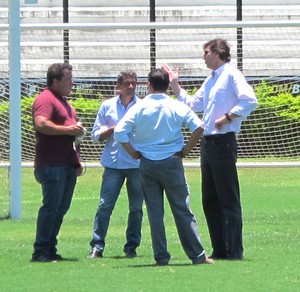 Visita Fifa São  Januário Vasco (Foto: Gustavo Roststein)