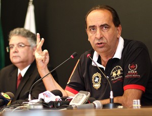 Alexandre Kalil presidente do Atlético-MG coletiva (Foto: Bruno Cantini / Site Oficial do Atlético-MG)