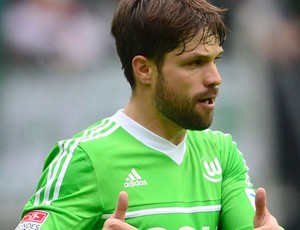 Diego wolfsburg gol  Borussia Moenchengladbach (Foto: Agência EFE)