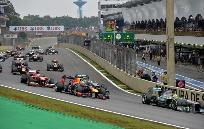 F1 GP do Brasil (Foto: Agência AFP)