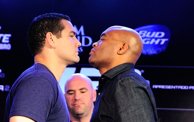 anderson silva dana white chris weidman ufc mma   (Foto: Marcos Ribolli)