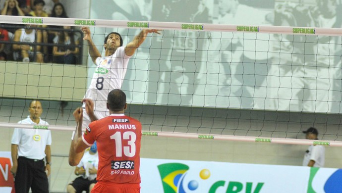 Volei - Sesi-SP x Cruzeiro (Foto: Lucas Dantas)