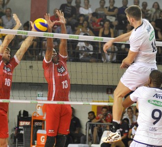 Volei - Sesi-SP x Cruzeiro (Foto: Lucas Dantas)