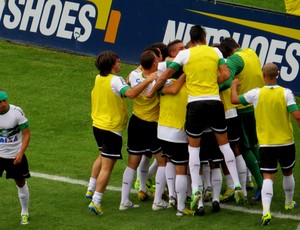 Coritiba Botafogo Gol (Foto: Fernando Freire)