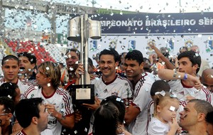 Festa fred fluminense taça campeonato brasileiro (Foto: André Durão / Globoesporte.com)