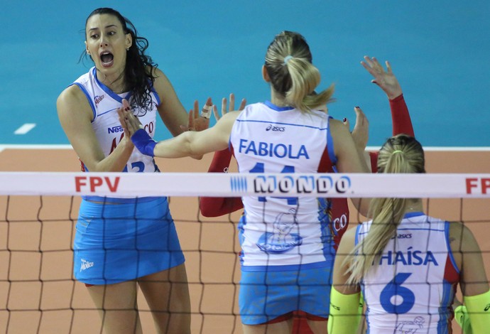 Volei - Pinheiros x Osasco (Foto: Luiz Pires/Fotojump)