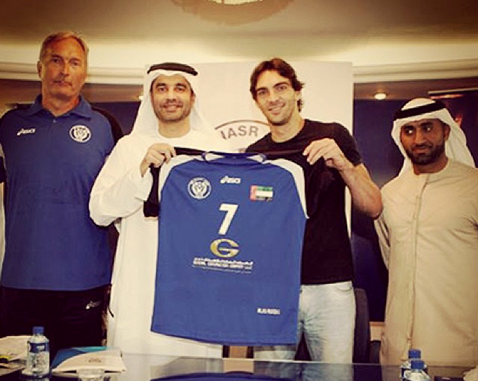 Giba Vôlei Al Nasr (Foto: Reprodução / Instagram )