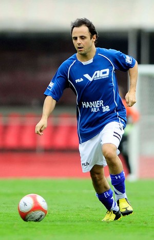 Felipe Massa pilotos futebol (Foto: Marcos Ribolli / Globoesporte.com)